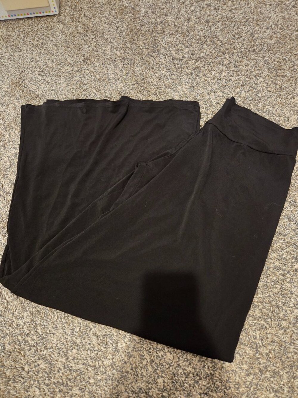 Clara Sun Woo Black Wide Leg Pants XL
